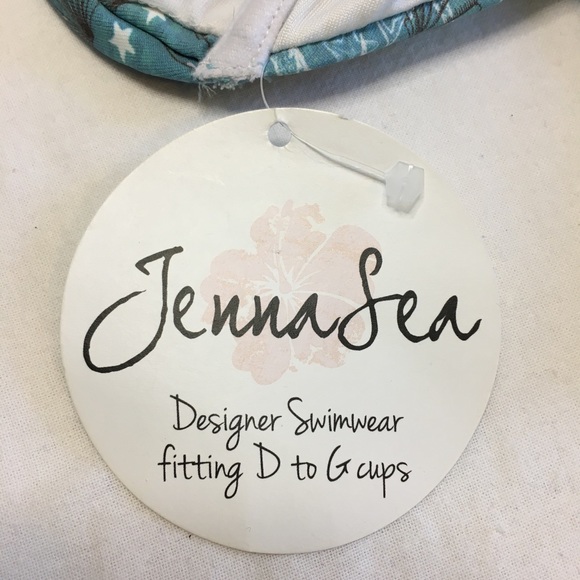 NWT Jenna Sea Casabo Bikini Top in Sea Life, XS - Picture 9 of 10